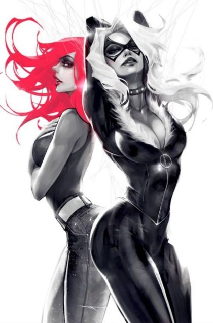 Mary Jane & Black Cat #1 (Ivan Tao)